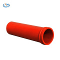 concrete pump ST52 seamless delivery tube with  DN100 4.5" SK/ZX/FM/HD collar